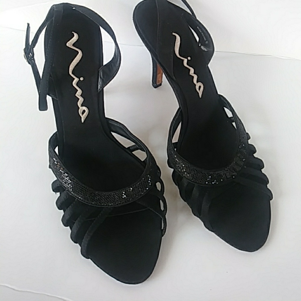 Nina sexy open for black shoes